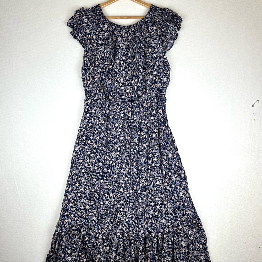 Universal‎ Threads Floral Tiered Midi Maxi Dress Cottagecore